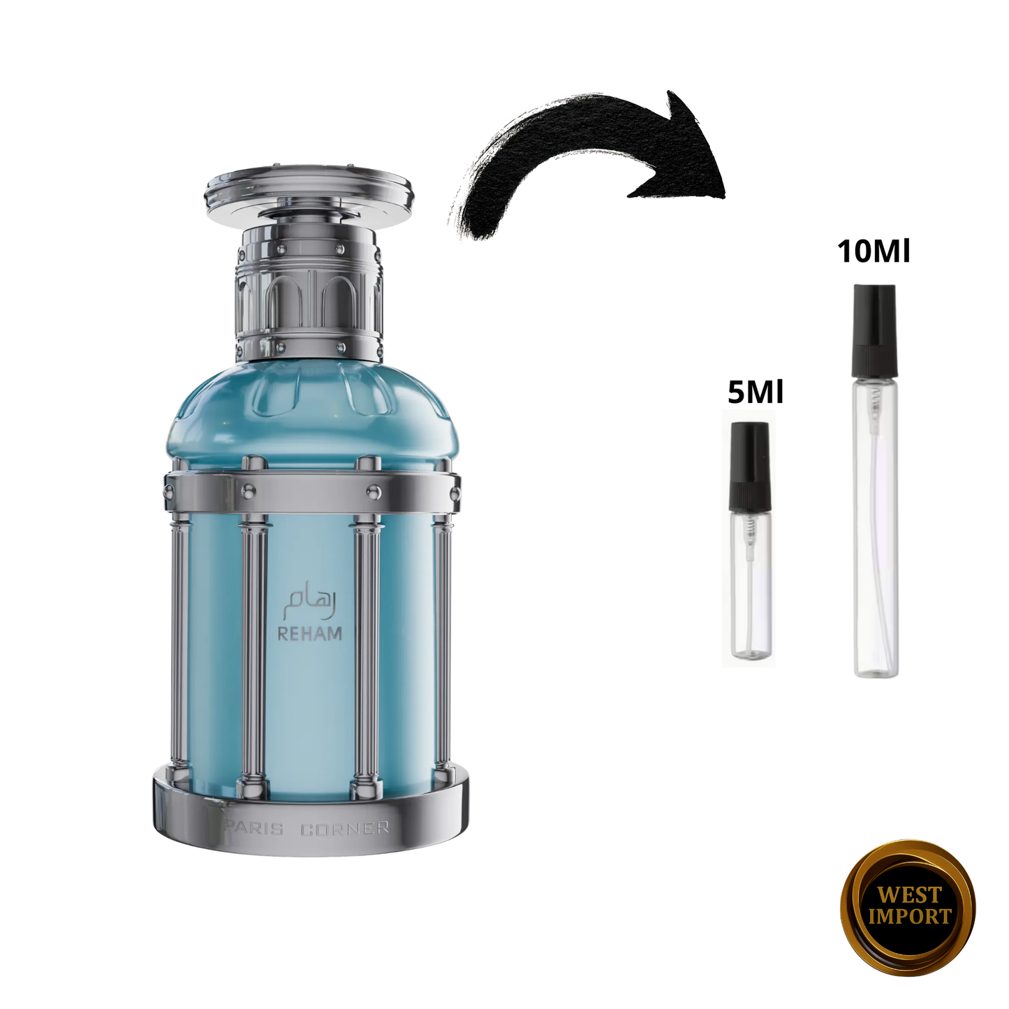 DECANT PARIS CORNER REHAM VILD EDP (DUPE DE VALENTINO BORN IN ROMA MAN )