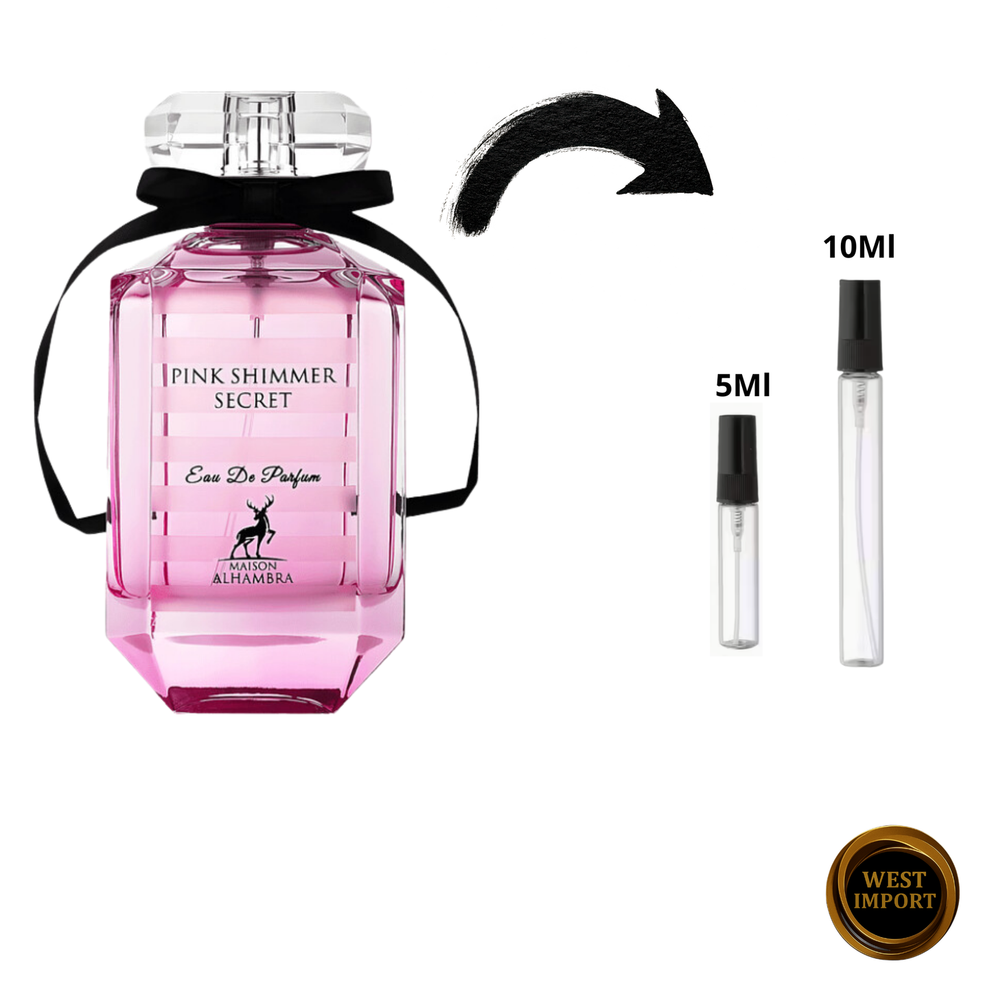 DECANT MAISON ALHAMBRA PINK SHIMMER SECRET EDP