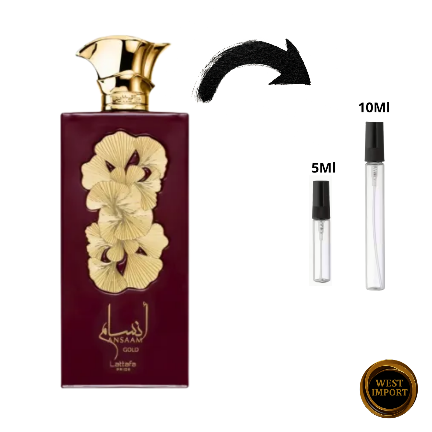 DECANT LATTAFA ANSAAM GOLD EDP