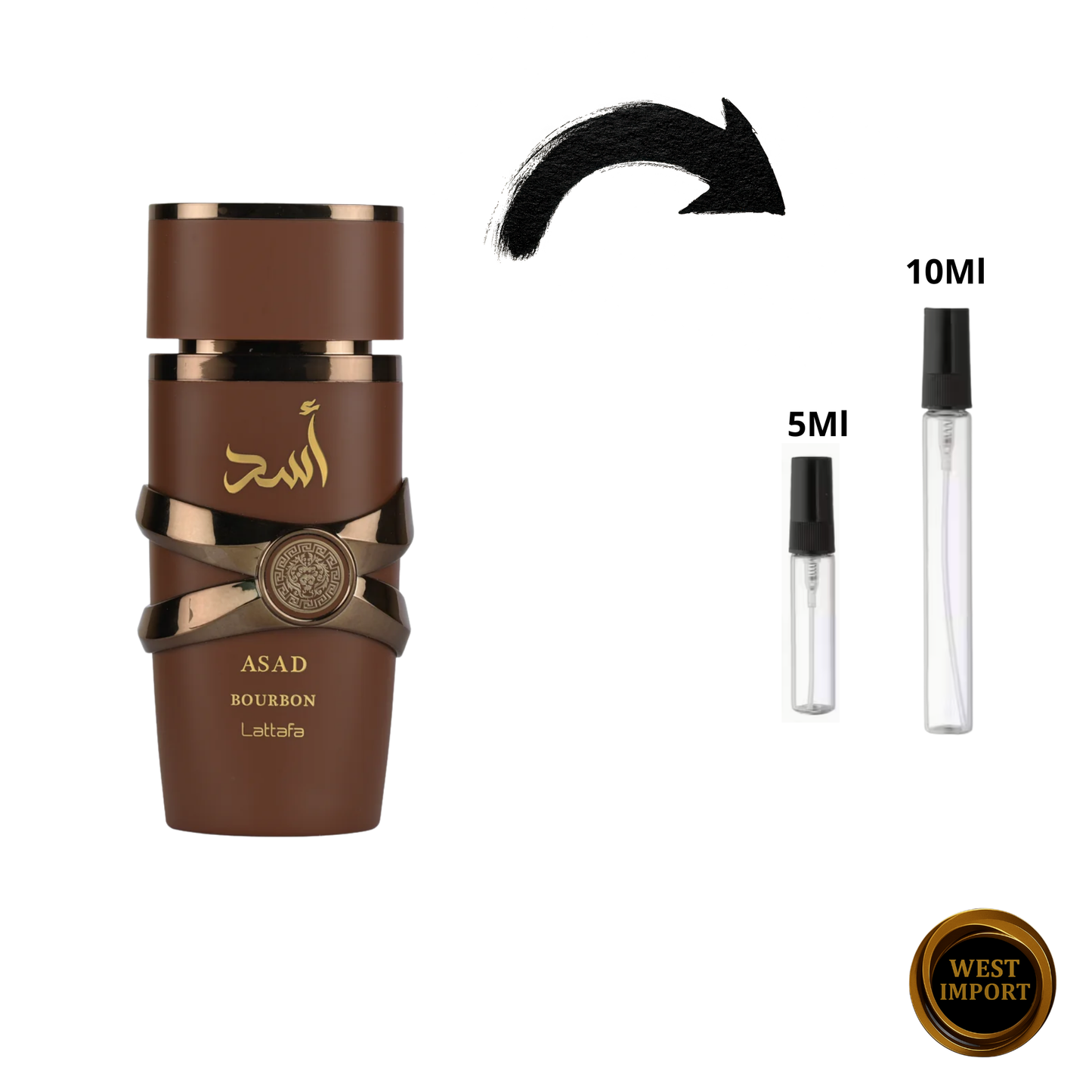 DECANT LATTAFA ASAD BOURBON