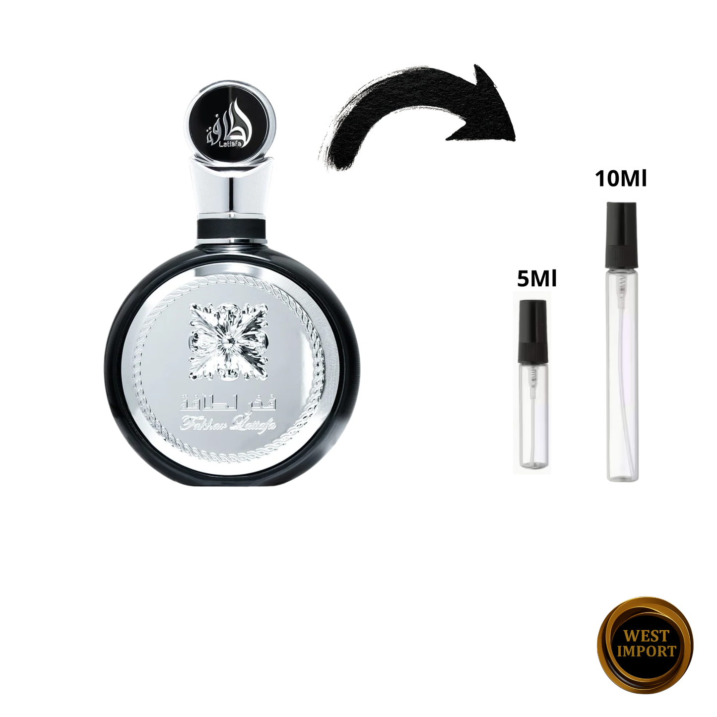 DECANT LATTAFA FAKHAR BLACK