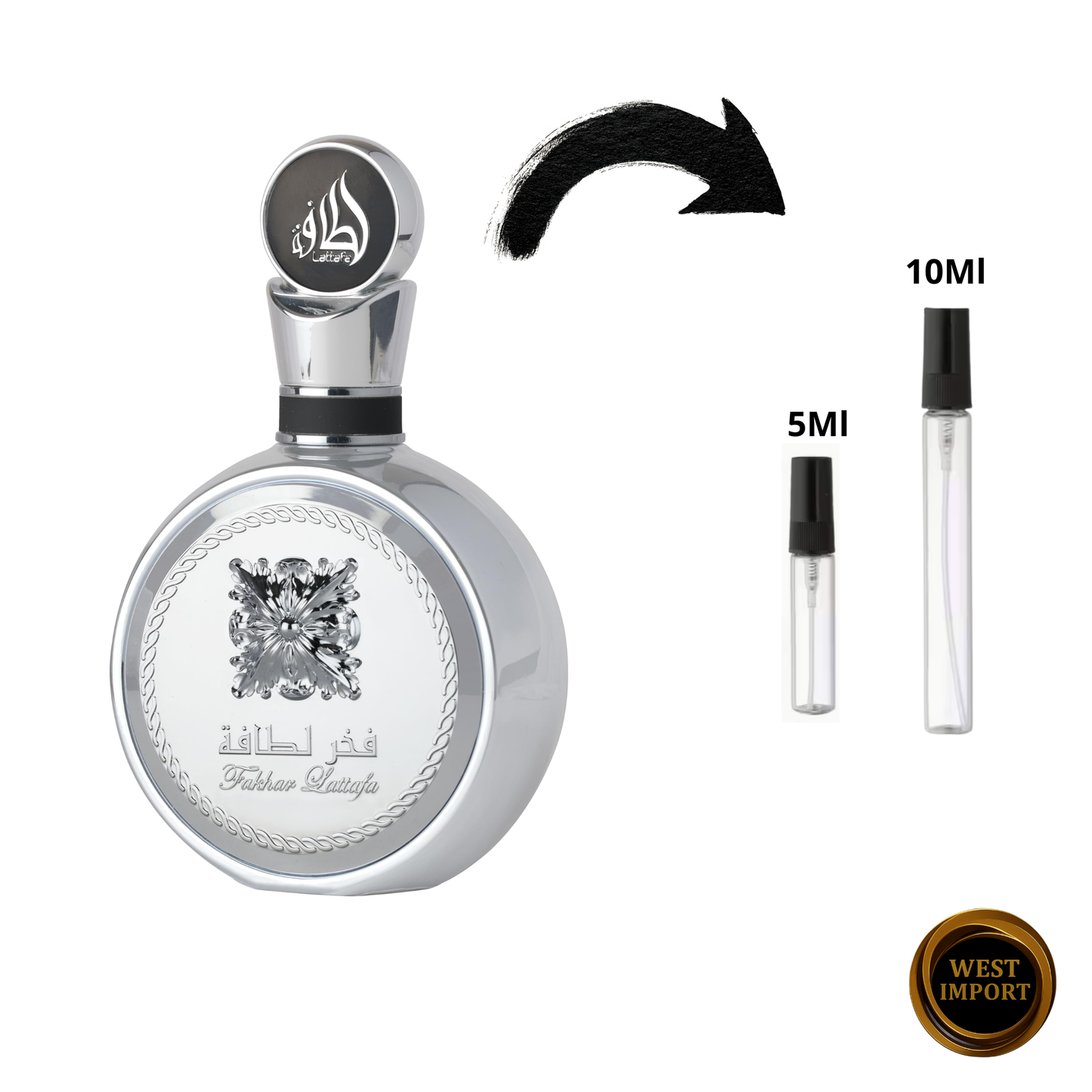 DECANT LATTAFA FAKHAR PLATINIUM EDP