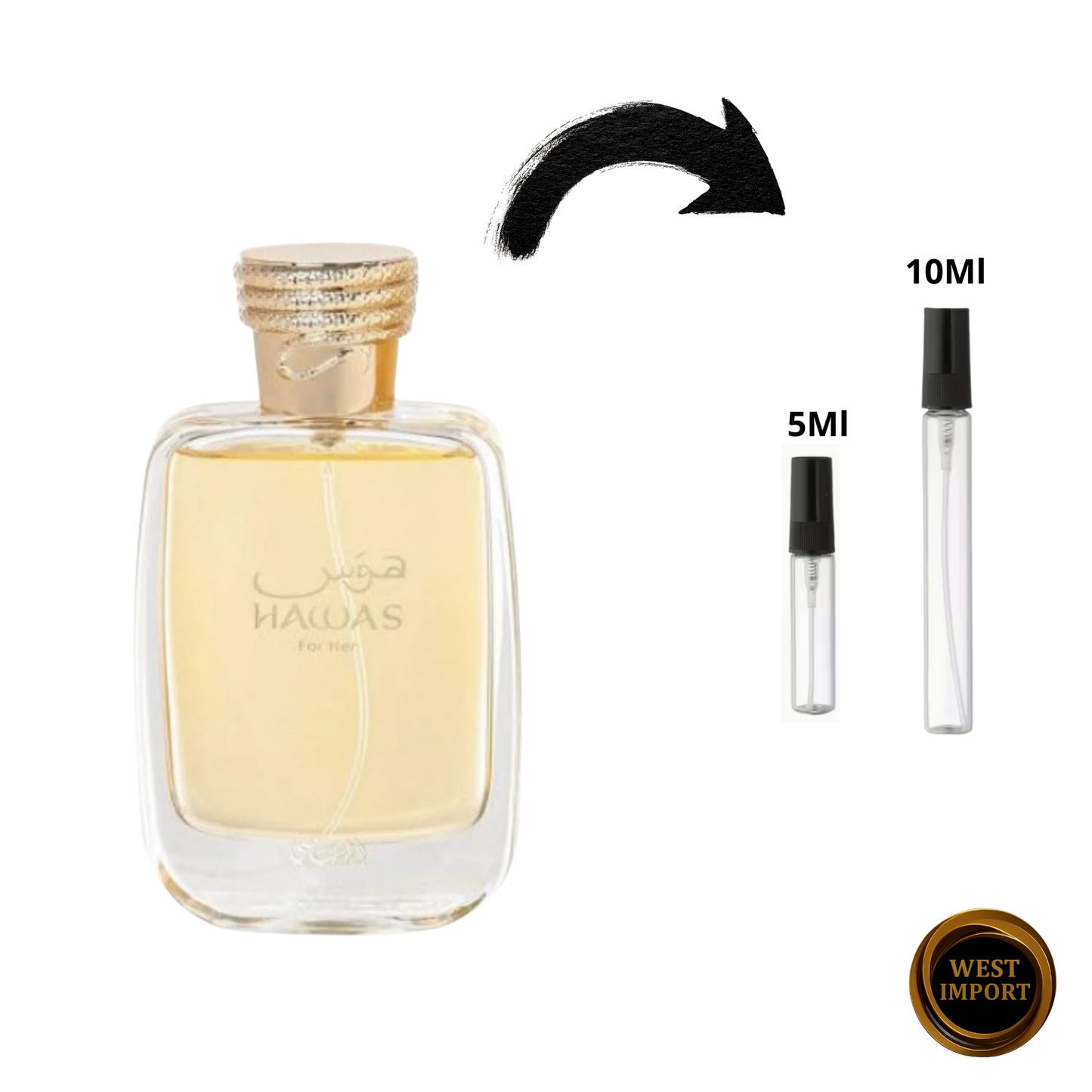 DECANT RASASI HAWAS FOR HER FEM EDP