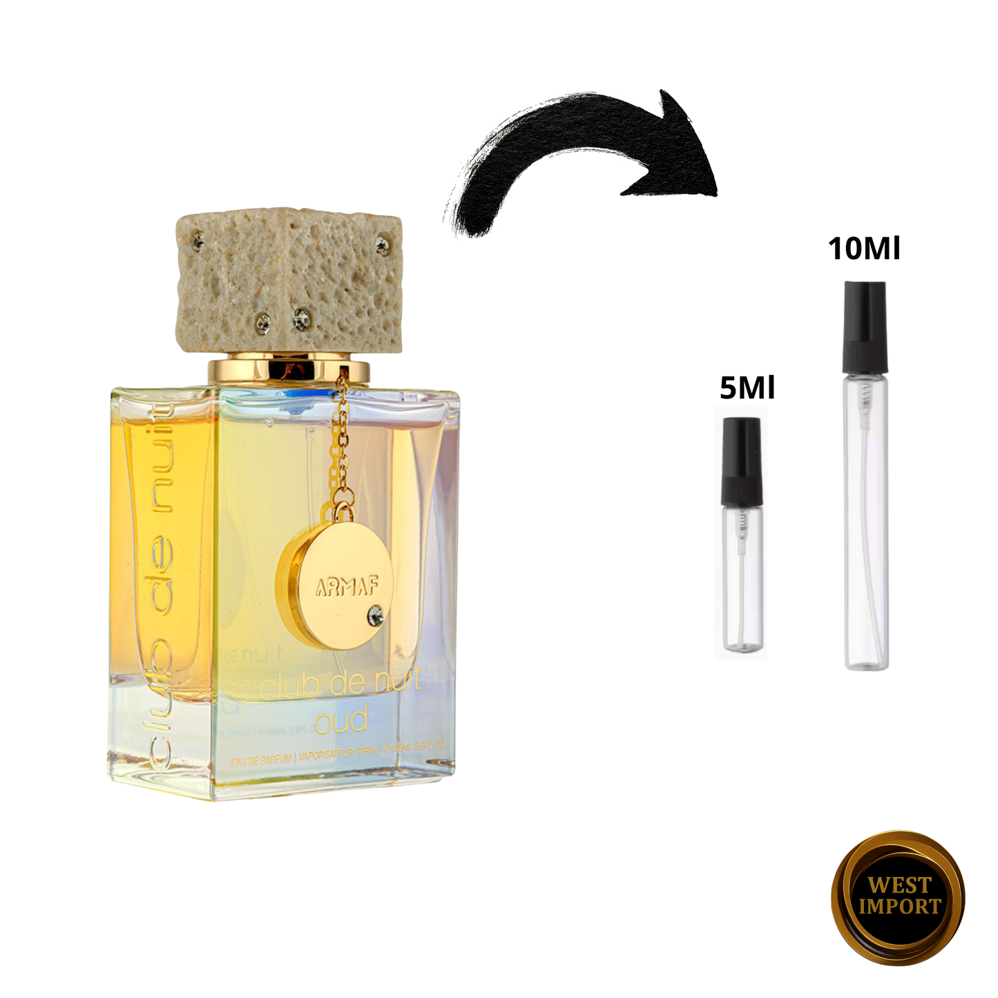 DECANT ARMAF CLUB DE NUIT OUD