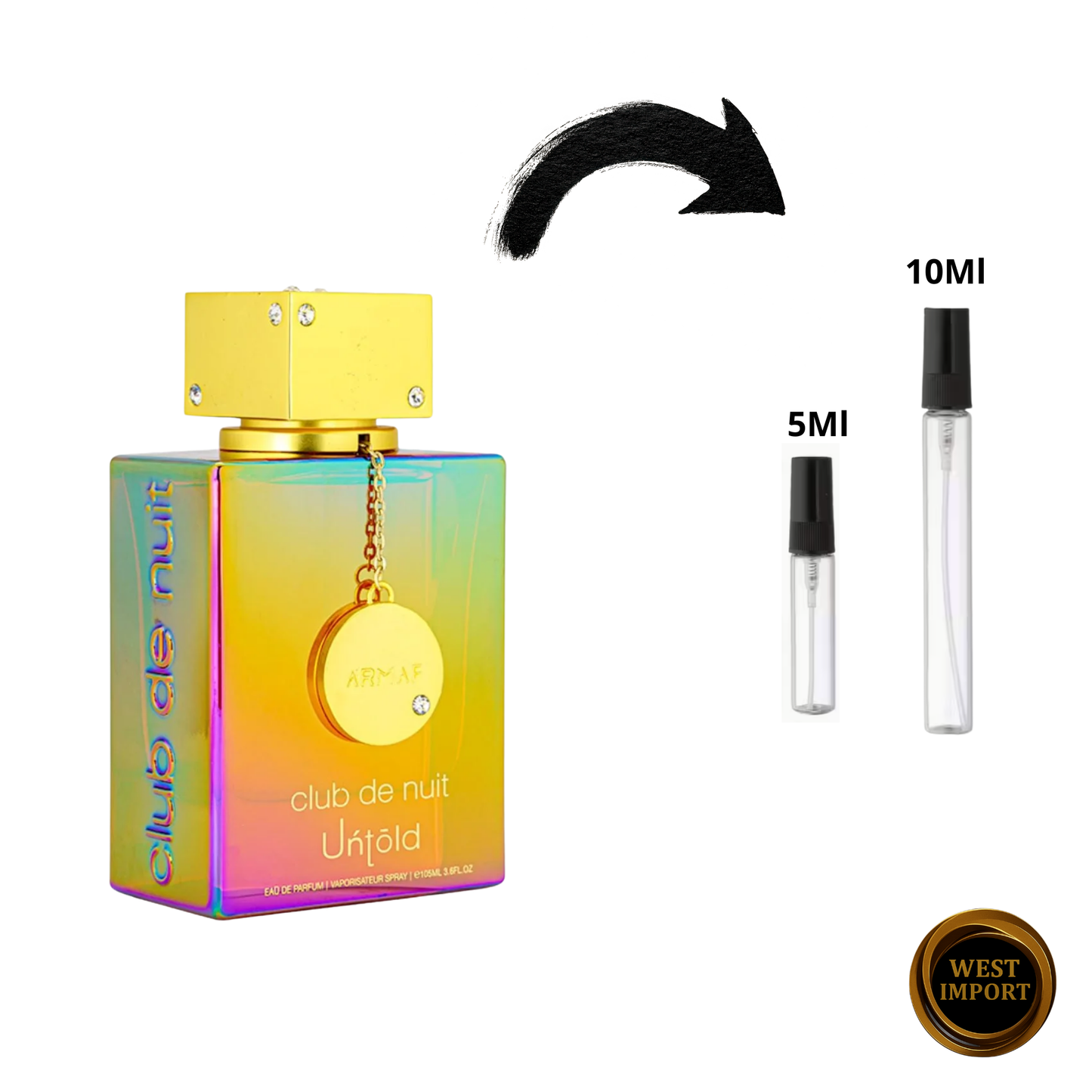 DECANT ARMAF CLUB DE NUIT UNTOLD