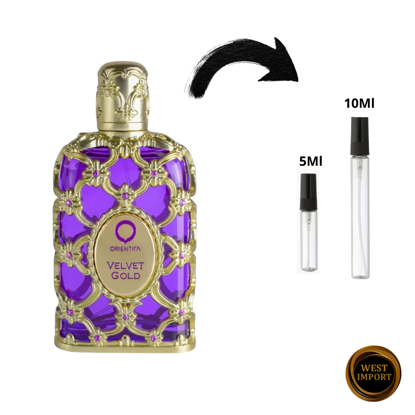 ORIENTICA VELVET GOLD DECANT