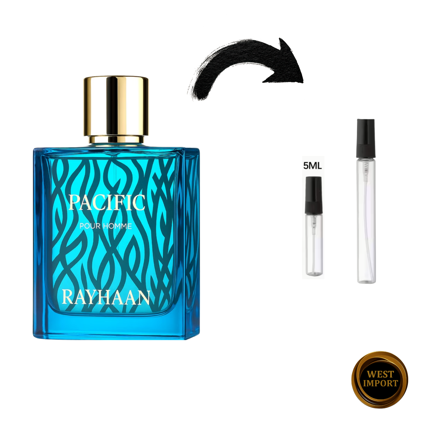 DECANT RAYHAAN PACIFIC POUR HOMME EDP