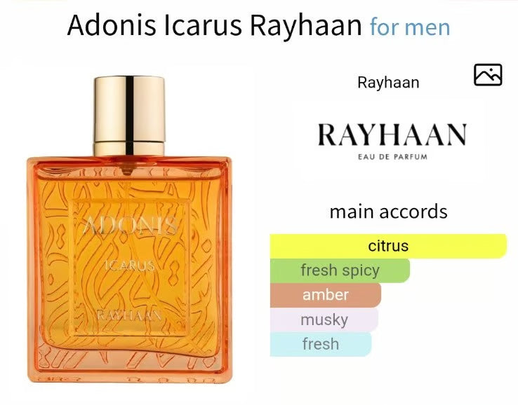 RAYHAAN ADONIS ICARUS EDP 100ML