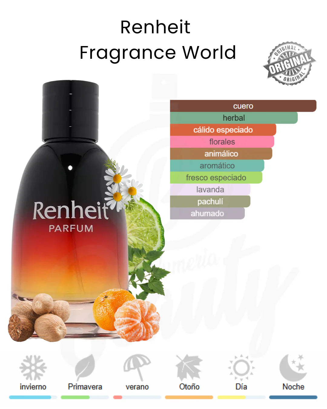 FRAGANCIAS WORLD RENHEIT PARFUM 100ML