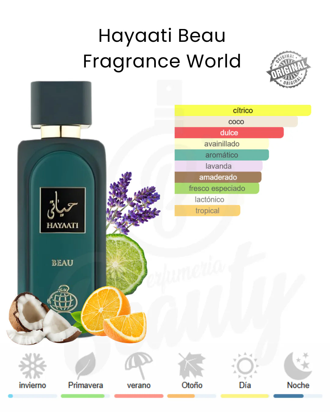 FRAGANCIAS WORLD HAYAATI BEAU EDP 100ML