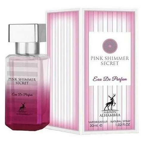 MAISON ALHAMBRA PINK SHIMMER SECRET EDP 30ML