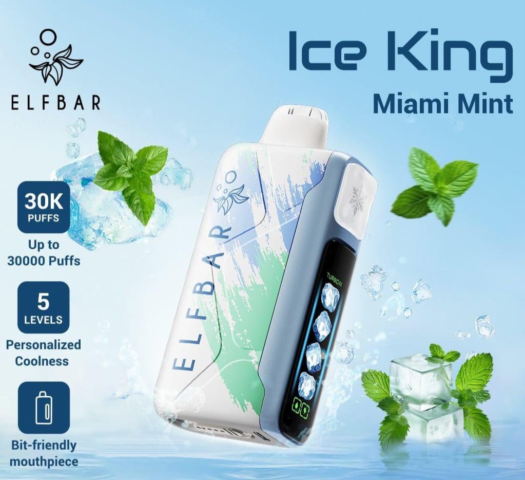 MIAMI MINT ELF BAR ICE KING 40K