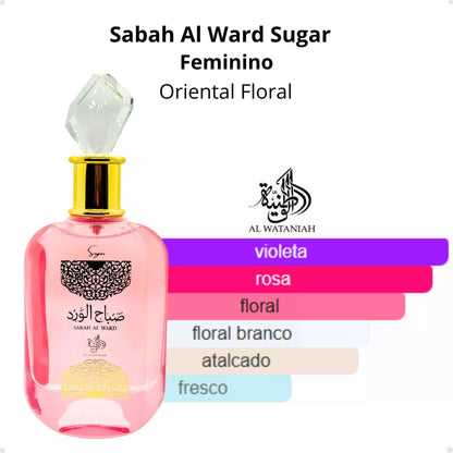 AL WATANIAH SABAH AL WARD SUGAR EDP 100ML
