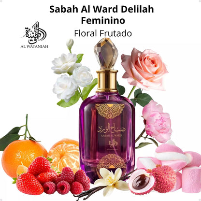 AL WATANIAH SABAH AL WARD DELILAH EDP 100ML