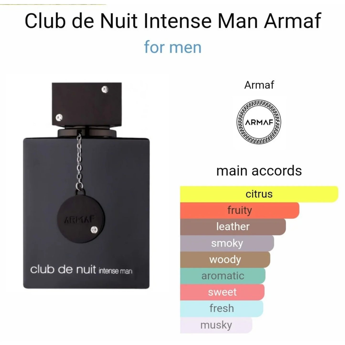 ARMAF CLUB DE NUIT INTENSE EDT 105 MAN