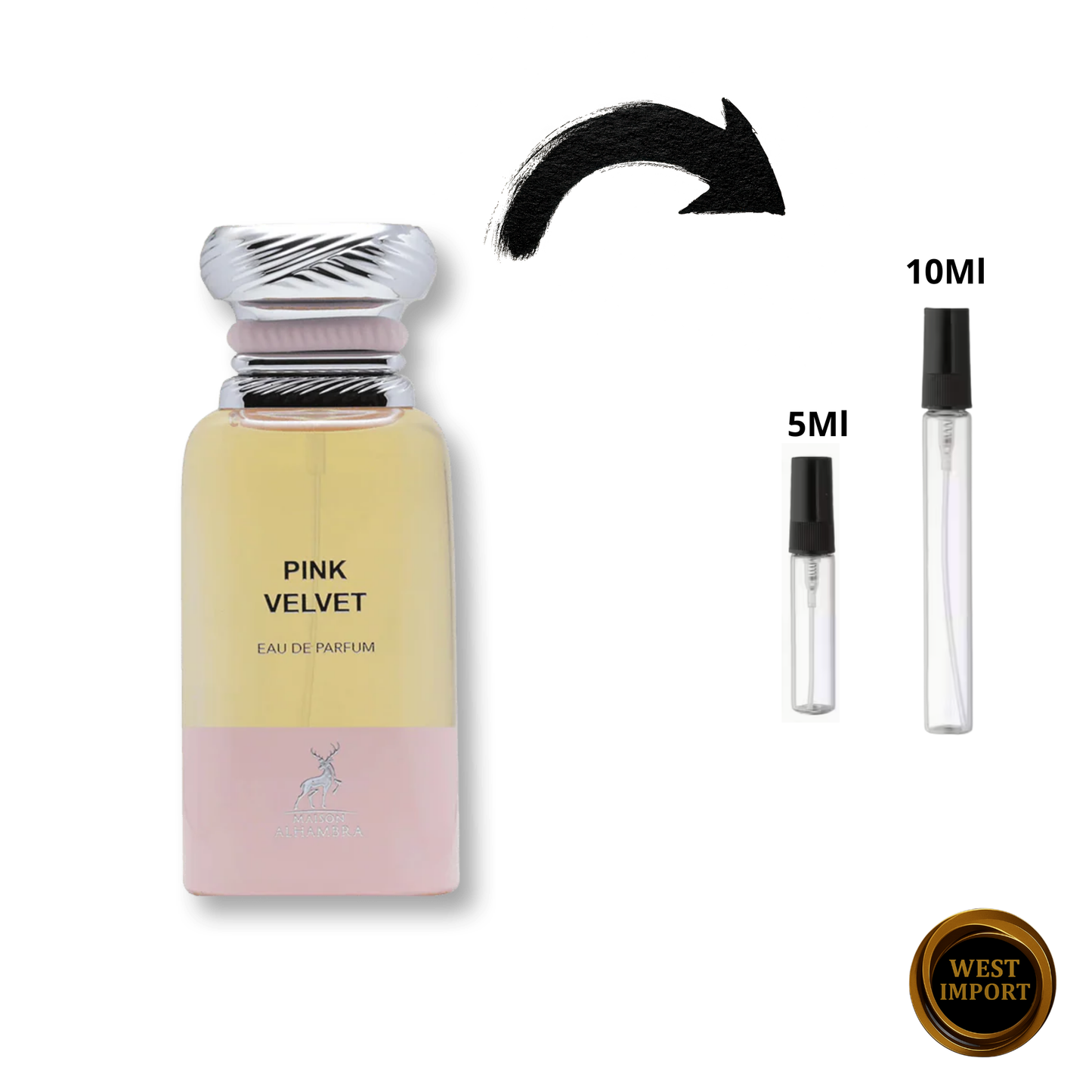 DECANT  MAISON ALHAMBRA PINK VELVET