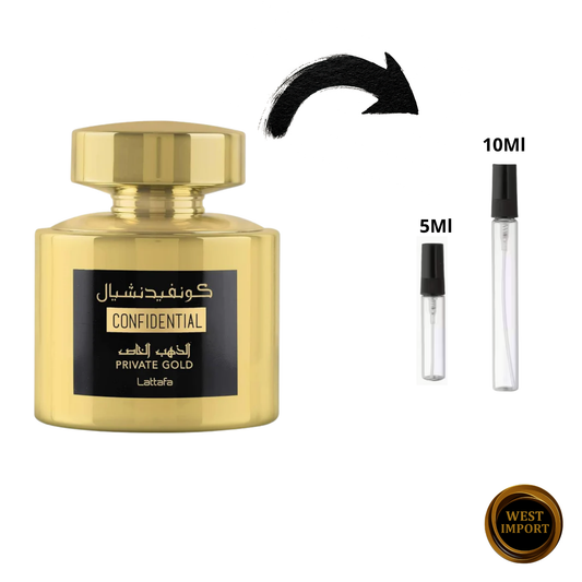 DECANT LATTAFA CONFIDENTIAL PRIVATE GOLD