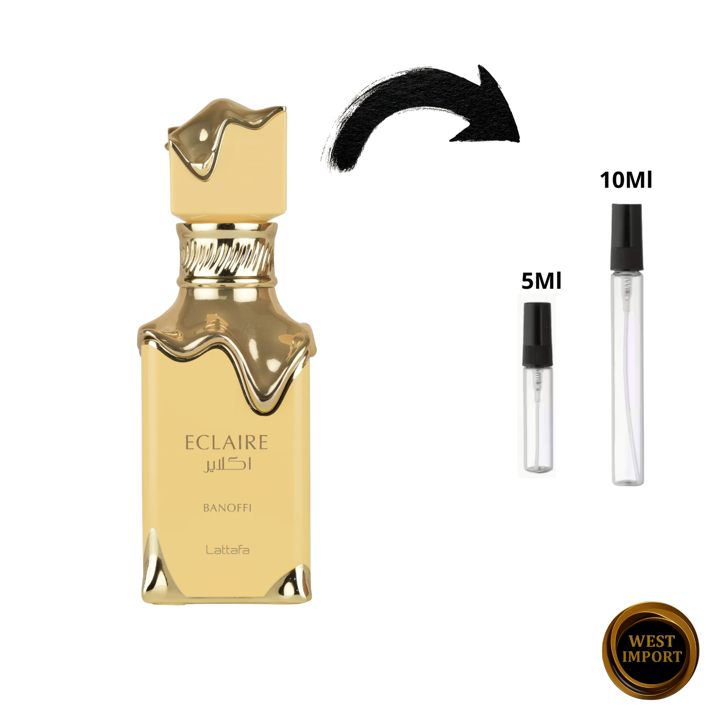 DECANT LATTAFA ECLAIRE BANOFFI EDP