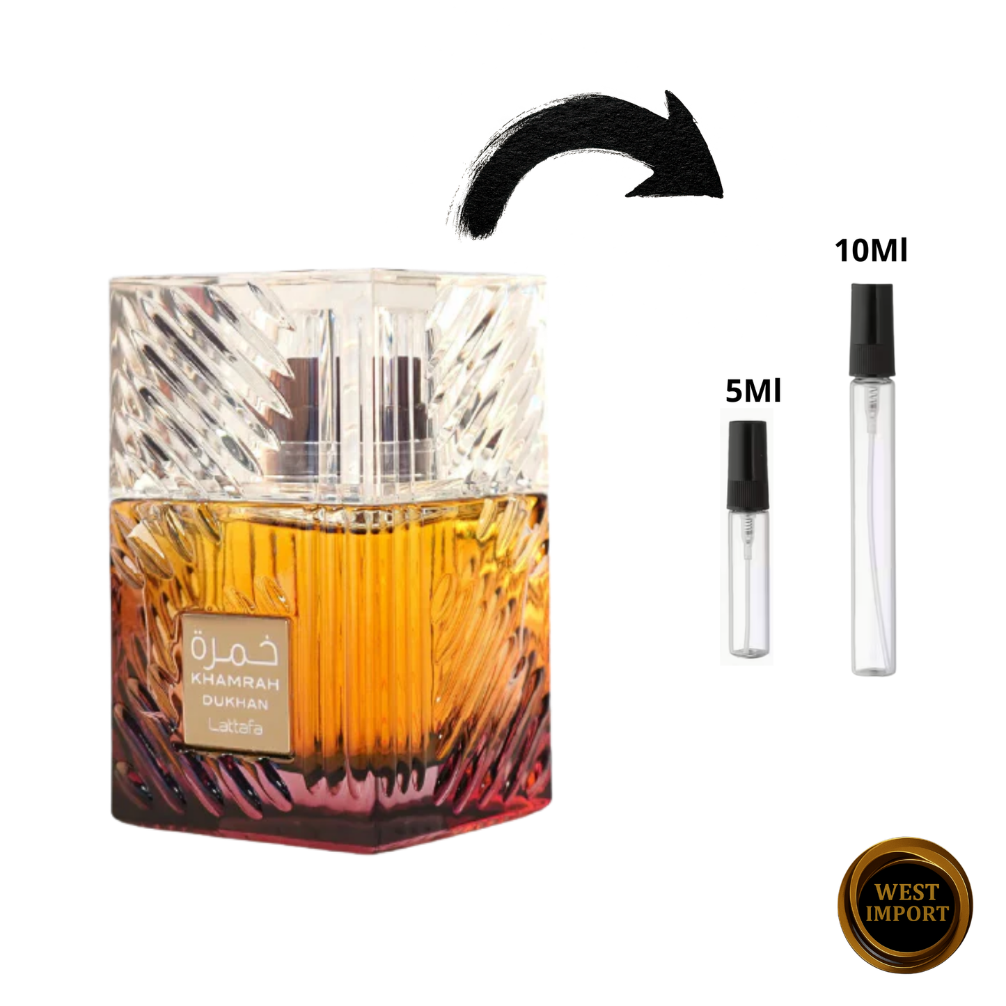 DECANT  LATTAFA KHAMRAH DUKHAN