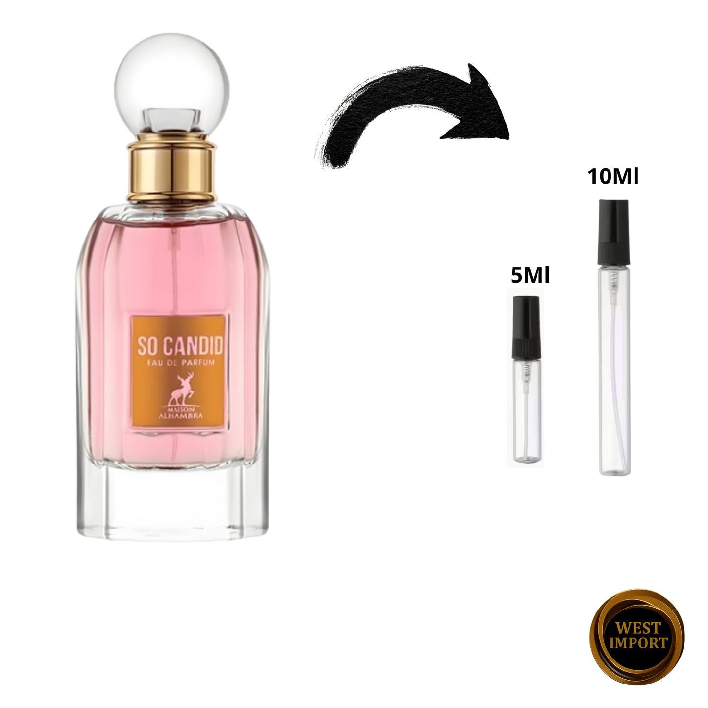 MAISON ALHAMBRA SO CANDID ROUGE DECANT