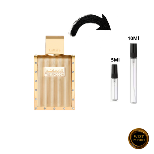 DECANT LATTAFA THE KINGDON HOMBRE