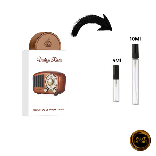 DECANT LATTAFA VINTAGE RADIO