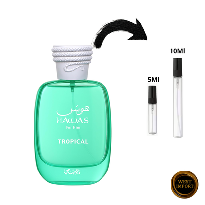 RASASI HAWAS TROPICAL EDP DECANT