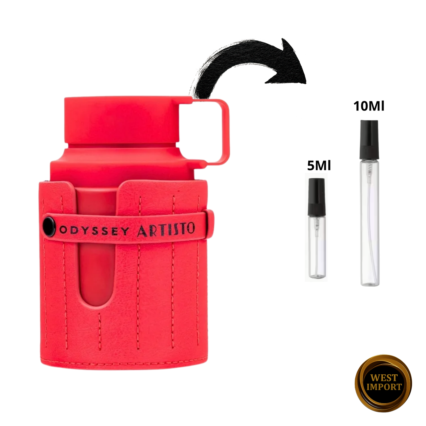 DECANT  ARMAF ODYSSEY ARTISTO THE RED EDITION