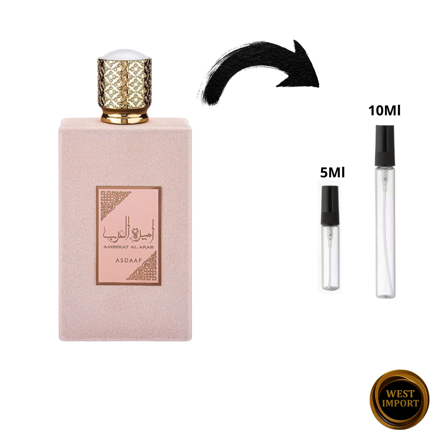 DECANT  ASDAAF AMEERAT AL ARAB ROSA