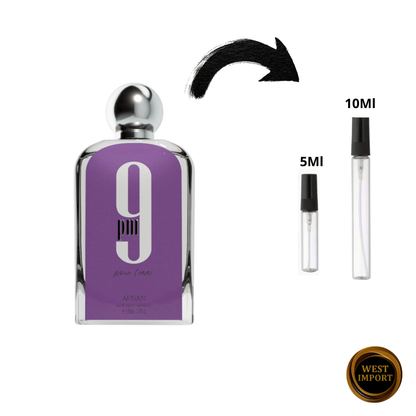 DECANT  AFNAN 9PM POUR FEMME (PURPLE) EDP