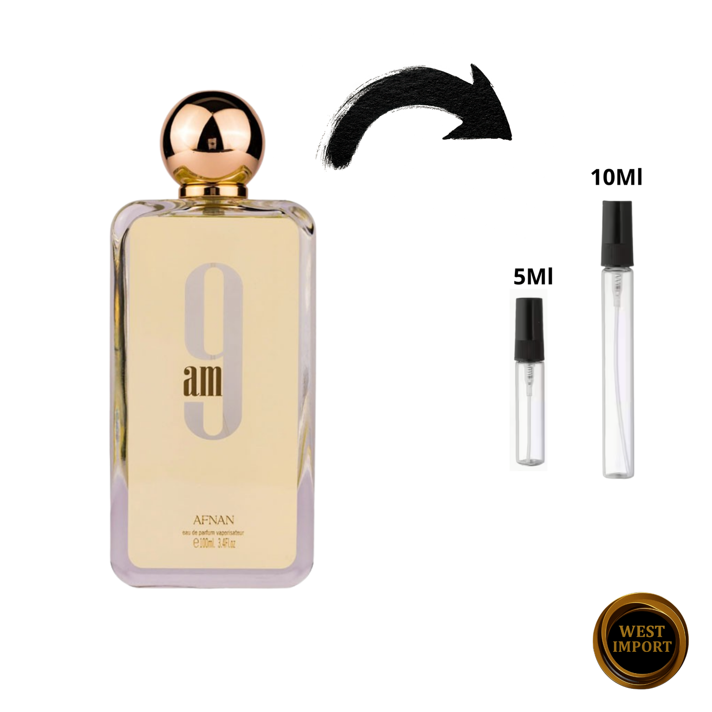 DECANT  AFNAN 9AM WOMAN EDP