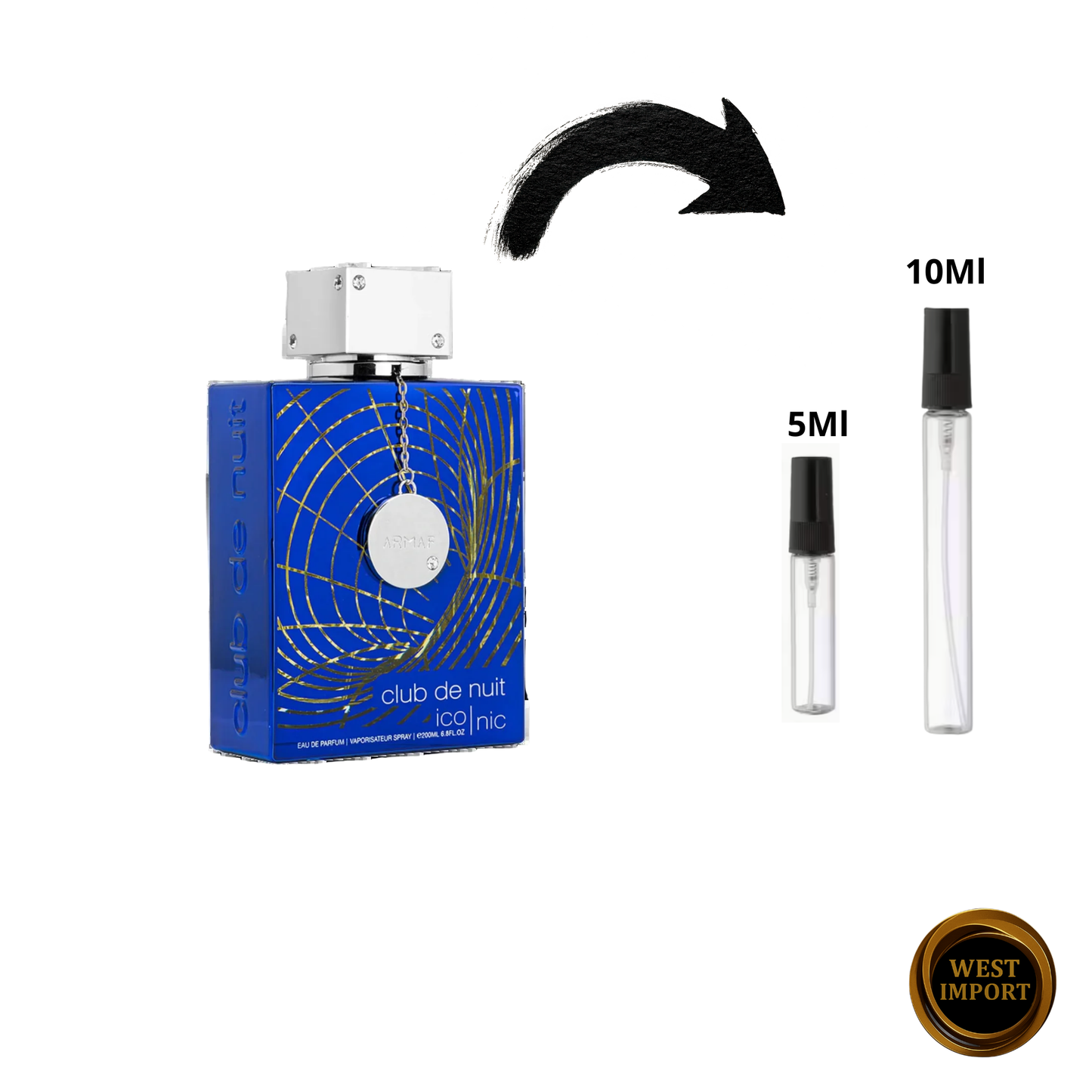 DECANT  ARMAF CLUB DE NUIT ICONIC BLUE