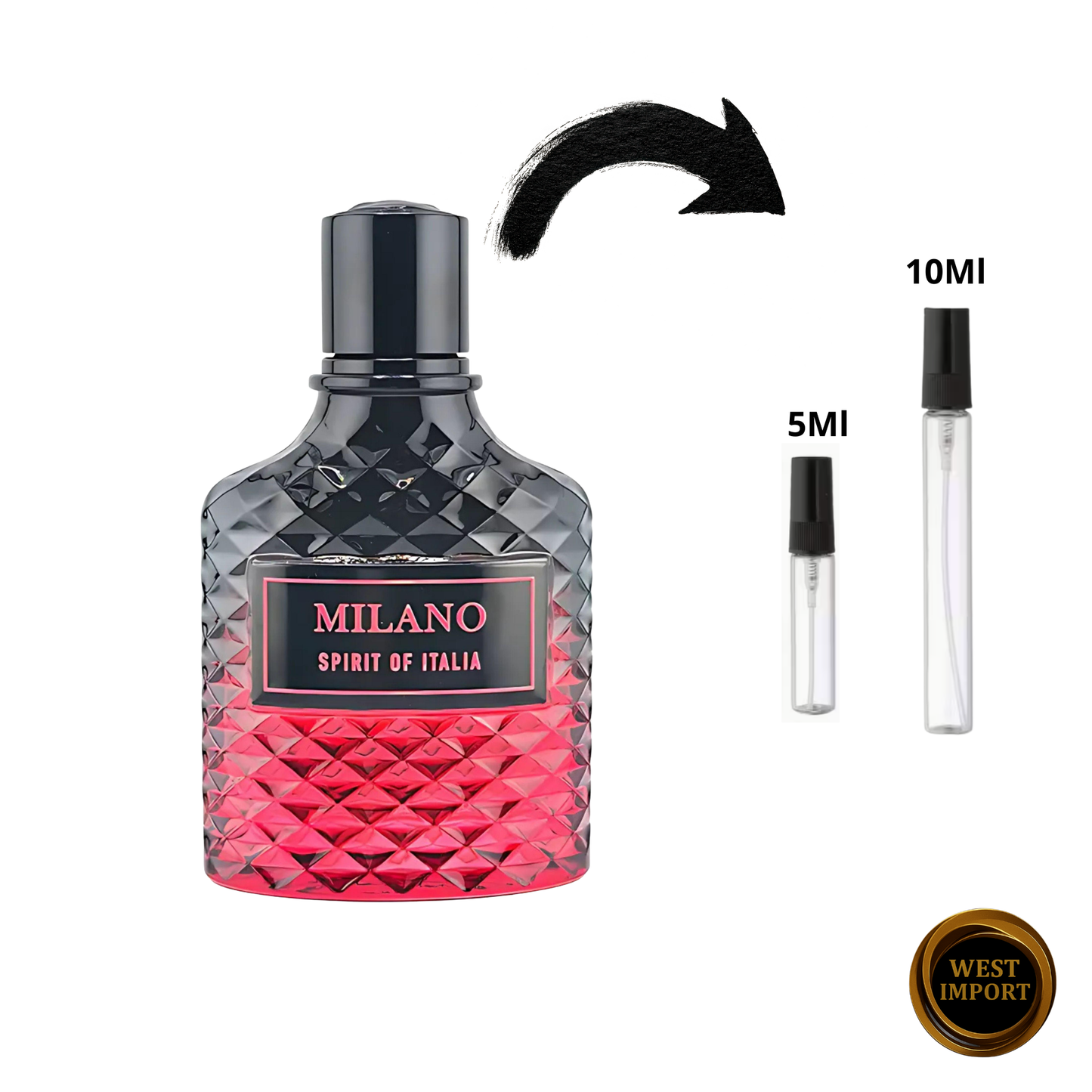 DECANT  ASTEN MILANO SPIR OF ITALIA EDP