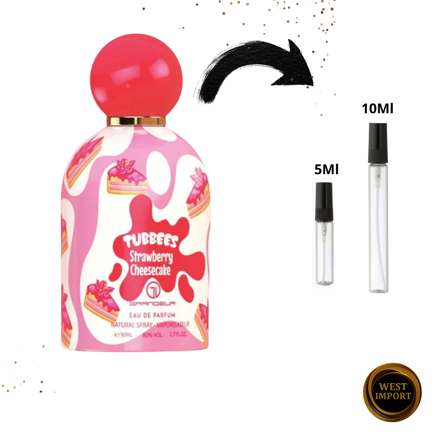 DECANT GRANDEUR TUBBEES STRAWBERRY CHEESECAKE EDP UNISEX