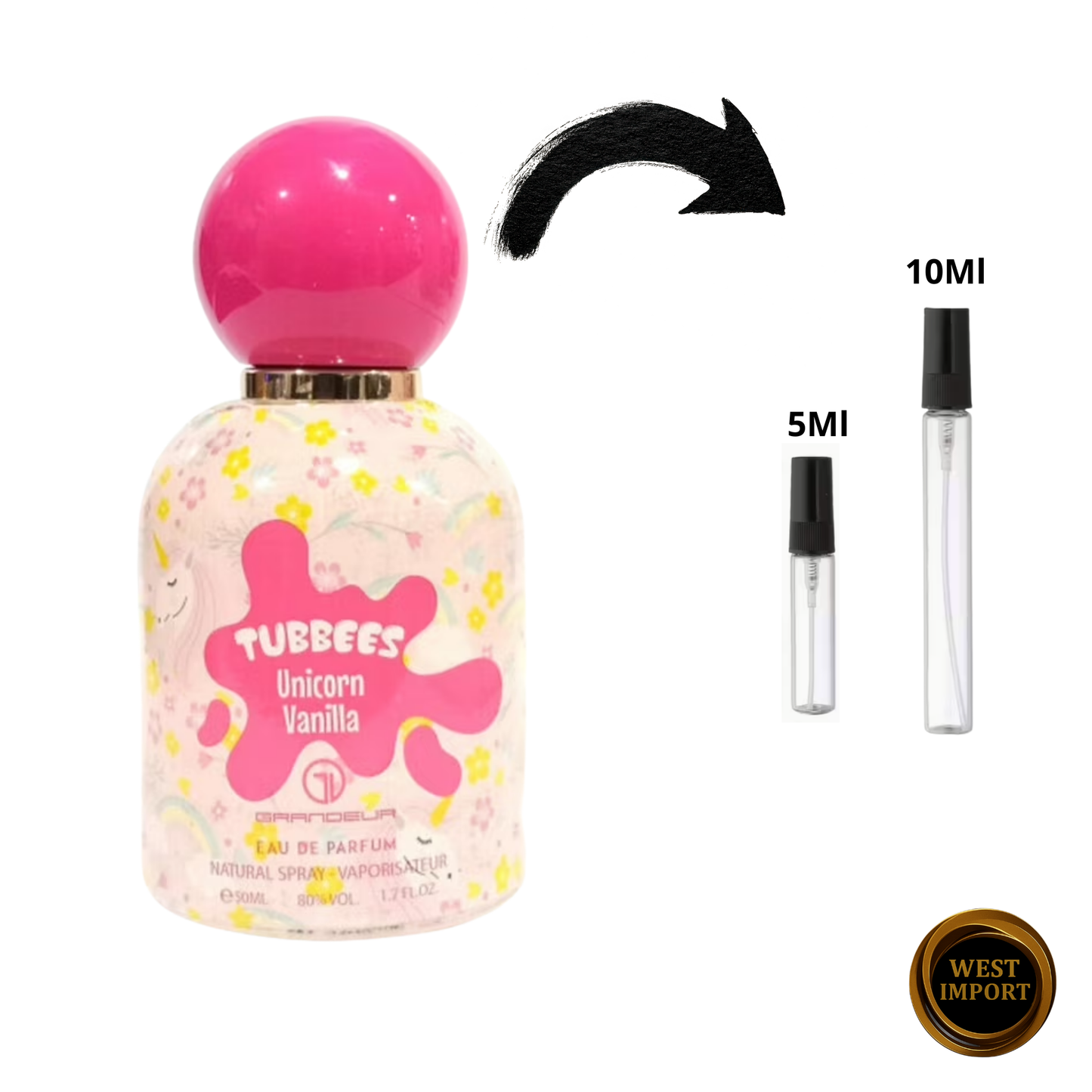 DECANT GRANDEUR TUBBEES UNICORN VANILLA EDP UNISEX