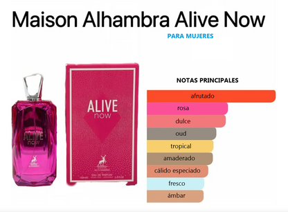 MAISON ALHAMBRA ALIVE NOW EDP 30ML