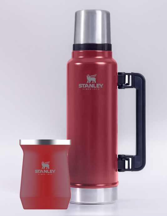 TERMO CON MATE STANLEY BORDO