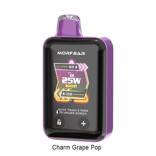 MORFBAR CHARM GRAPE POP SMOK 20K PUFFS