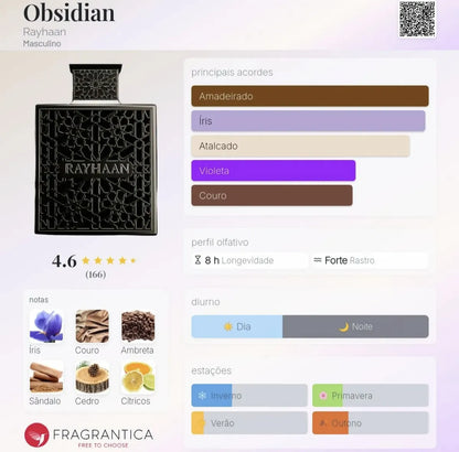 RAYHAAN OBSIDIAN EDP 100ML