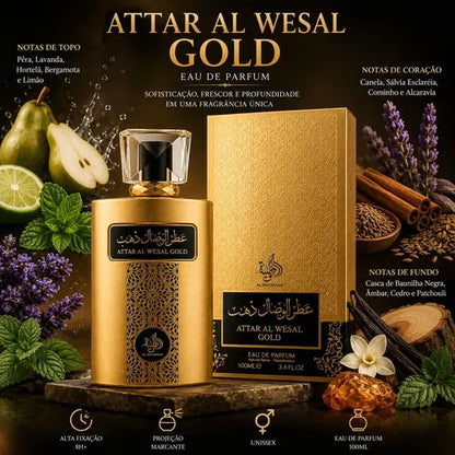 Al Wataniah Attar Al Wesal Gold EDP 100ml