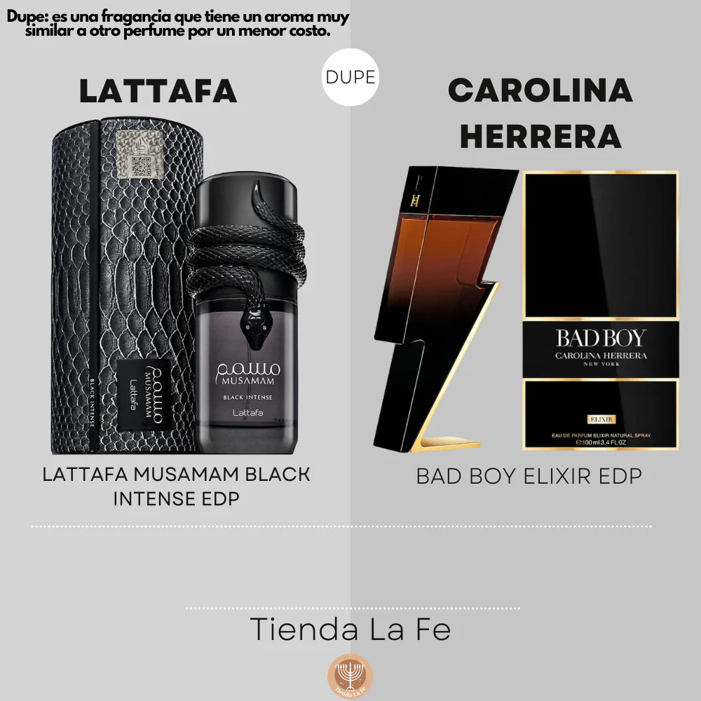 LATTAFA MUSAMAM BLACK INTENSE EDP 100ML