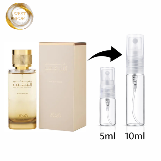 DECANT RASASI NAFEIS AL SHAGHAF POUR FEMME  EDP