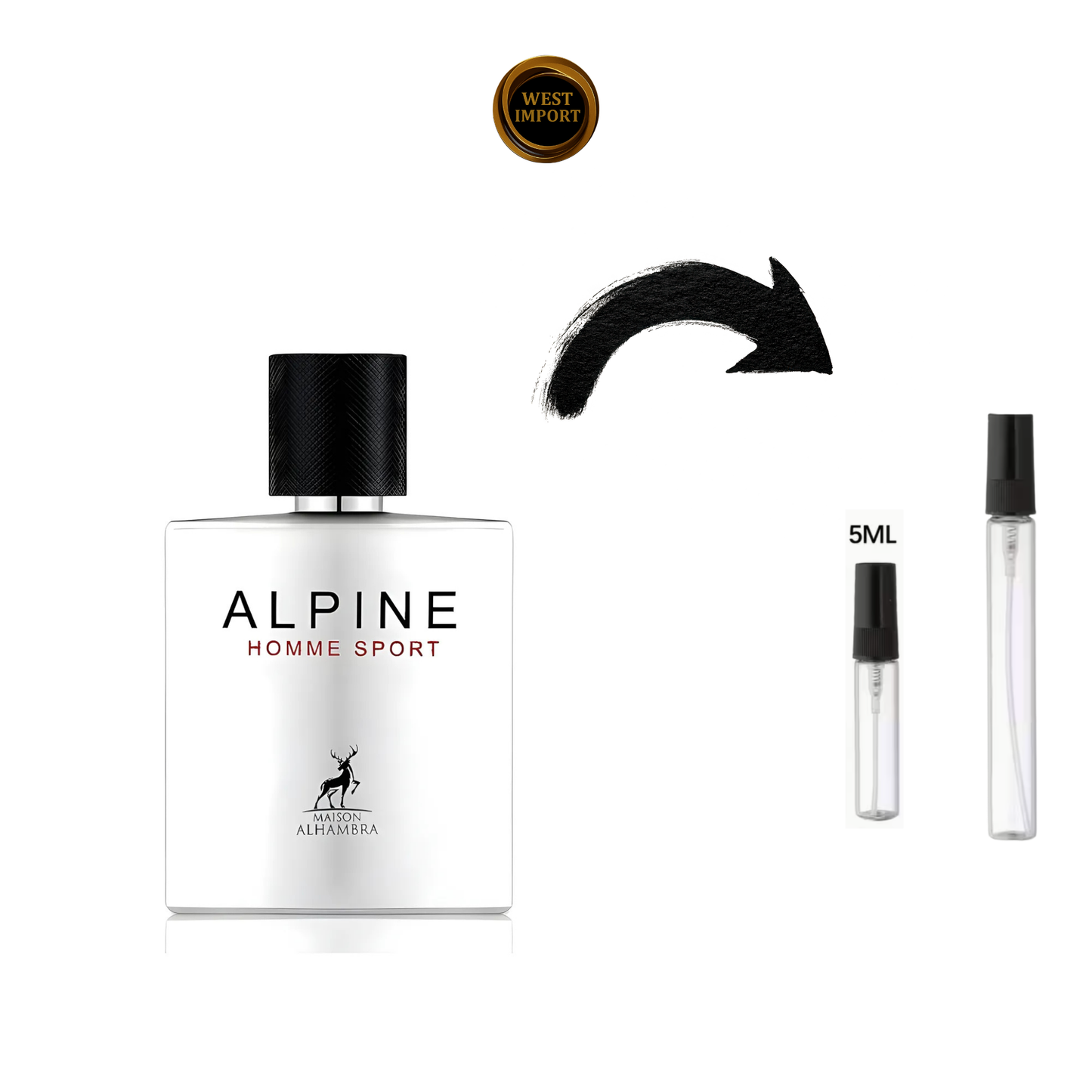 DECANT MAISON ALHAMBRA ALPINE HOMME SPORT EDP