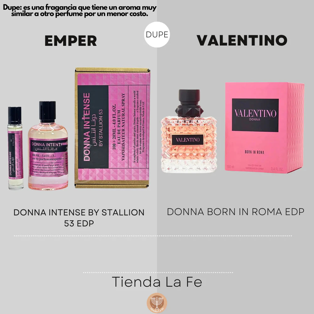 STALLION 53 DONNA INTENSE EDP SET 100ML + 20ML