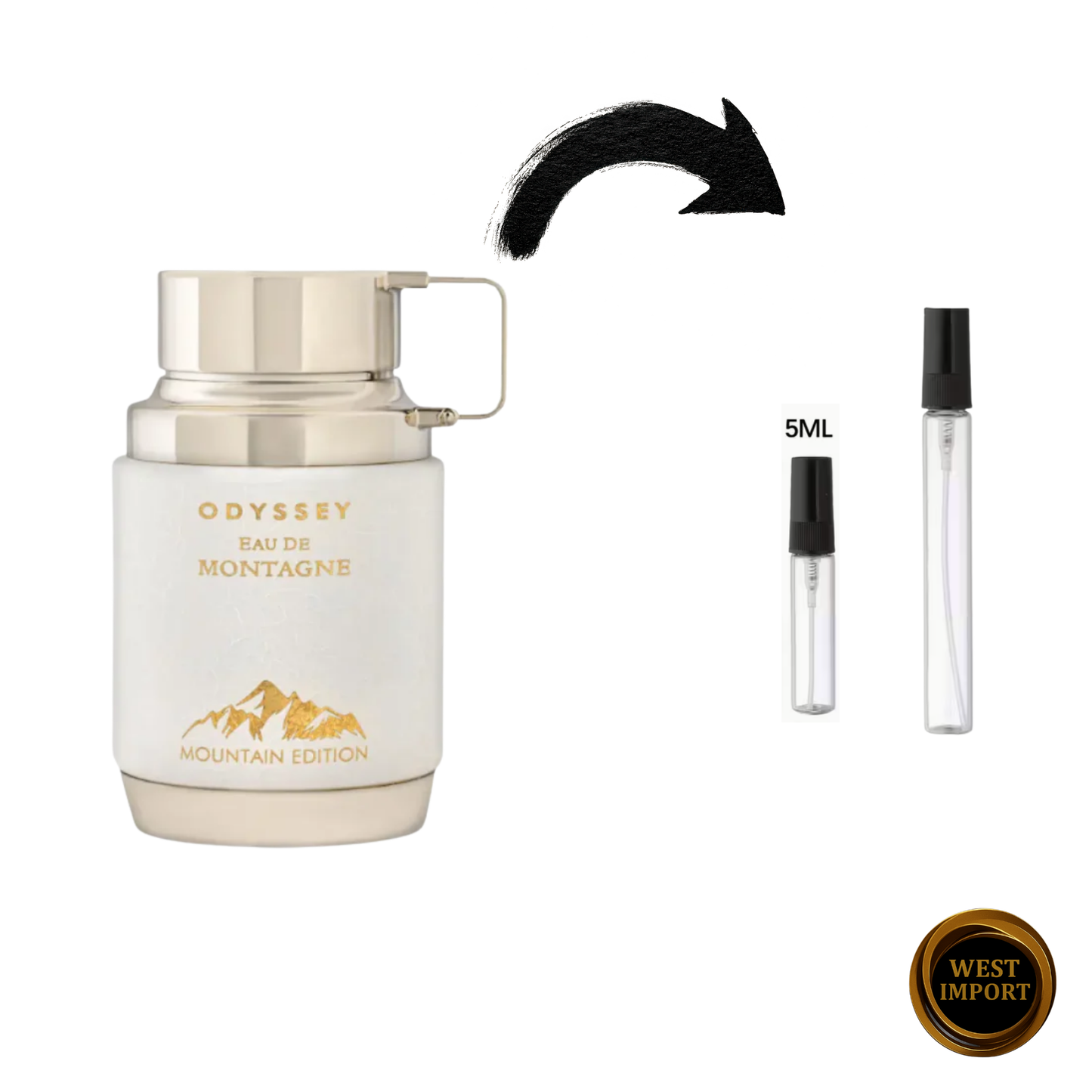 DECANT  ARMAF ODYSSEY EAU DE MONYAGNE EDP