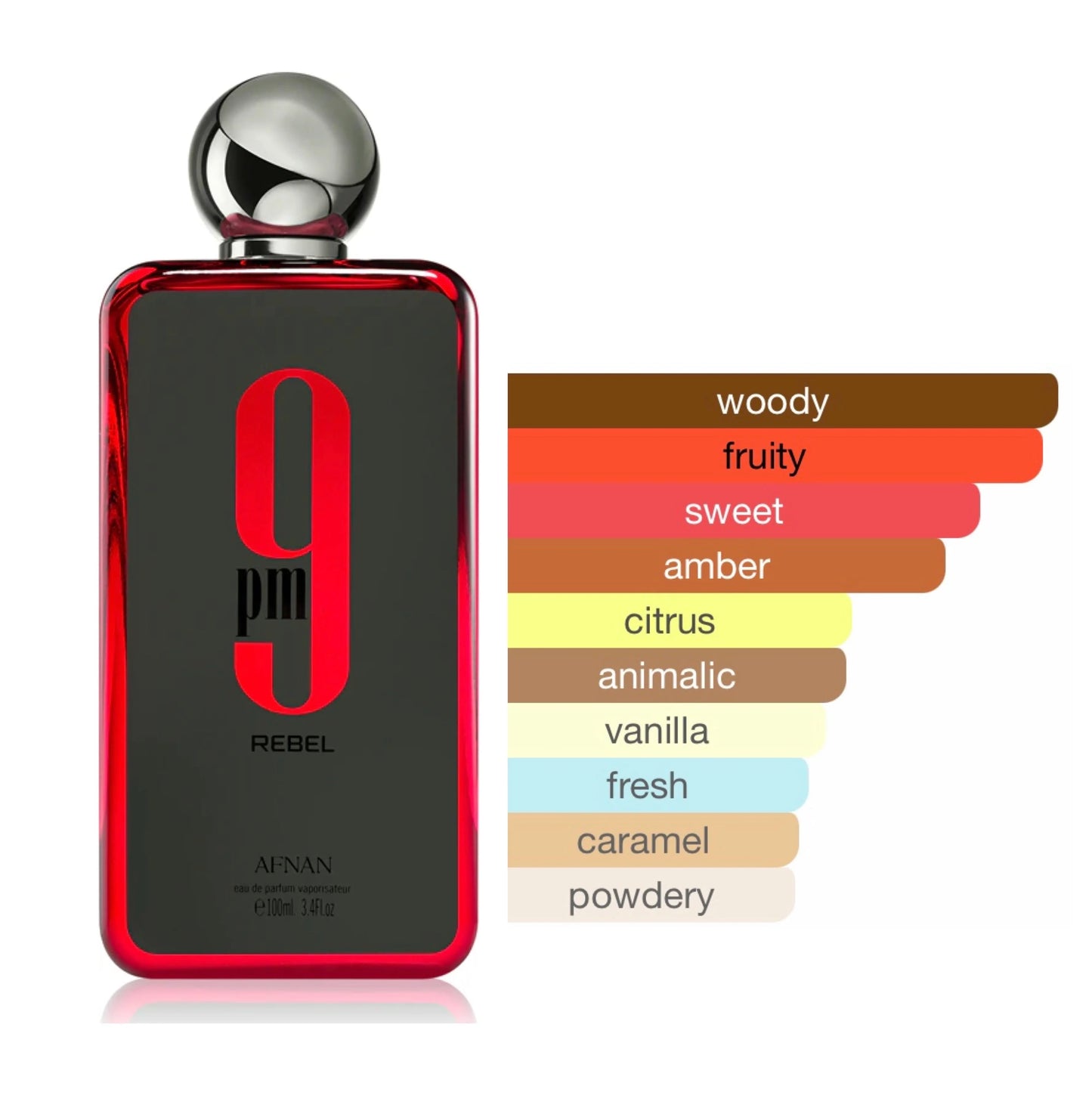 AFNAN 9PM REBEL EDP 100ML