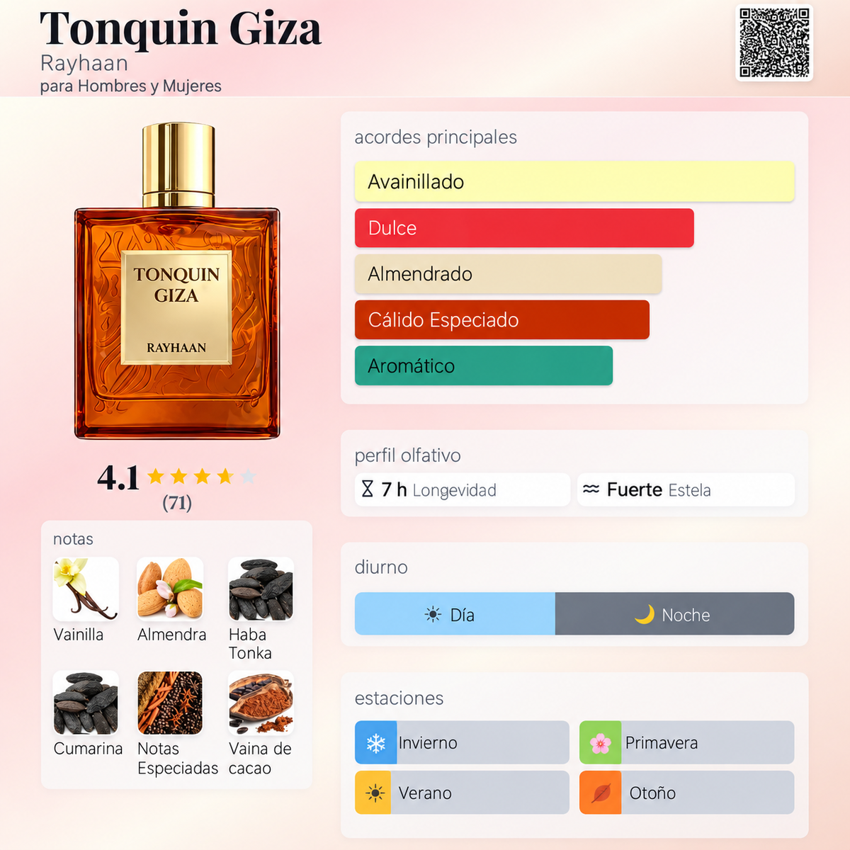 RAYHAAN TONQUIN GIZA EDP 100ML