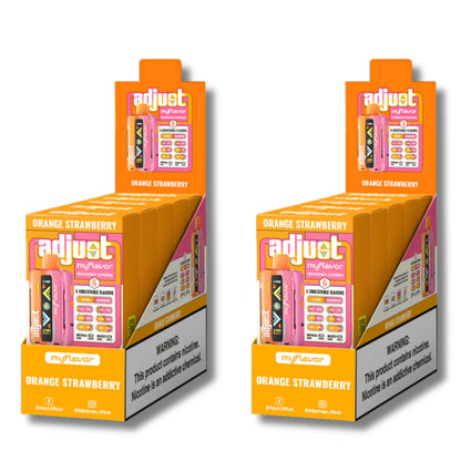 ADJUST MYFLAVOR 40k ORANGE STRAWBERRY (30.000 por menor)