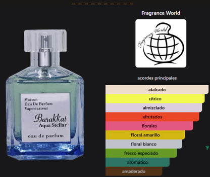 FRAGANCIAS WORLD BARAKKAT AQUA STELLAR EDP 100ML