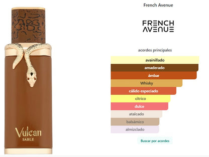 FRENCH AVENUE VULCAN SABLE EDP 100ML